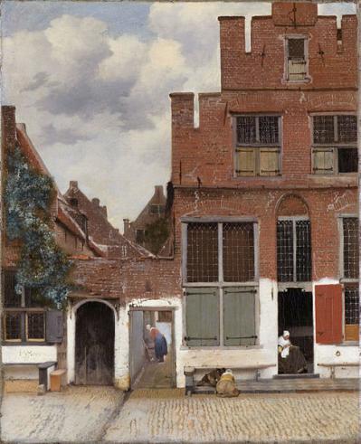 Vermeer la petite rue